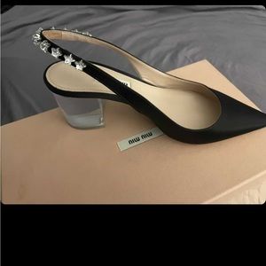 Miu miu used heels great condition